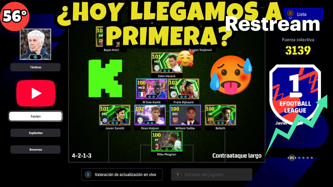 🔴🔥 ¡RUMBO A PRIMERA CON EQUIPOS F2P! 🔥🔴 56° / DIRECTO DE RANKEO