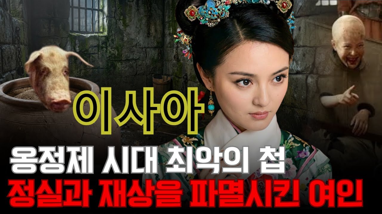 이사아 – 옹정제 시대 최악의 첩: 정실을 ‘인간 돼지’로 만들고 재상마저 파멸시킨 여인