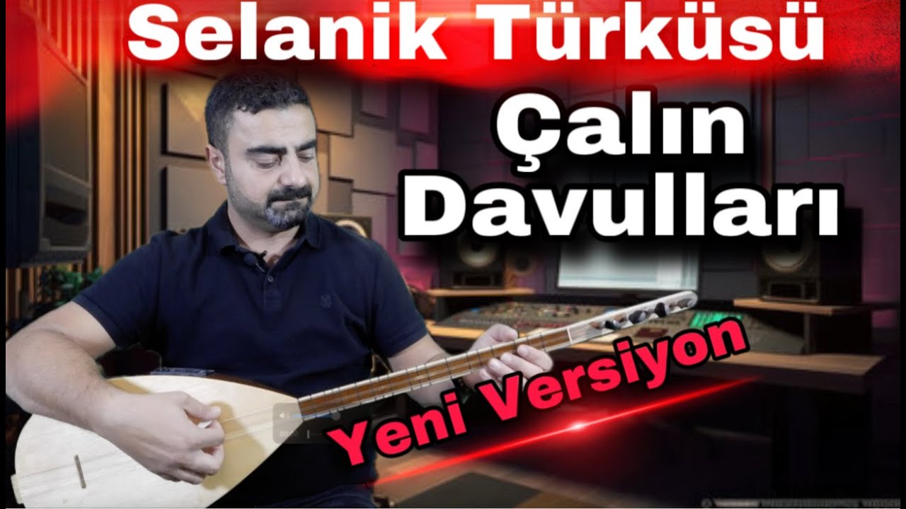 Selanik Türküsü/Çalın Davulları/Profesyonel Çalım/Solfej/kısa sap/bağlama/saz/özel ders