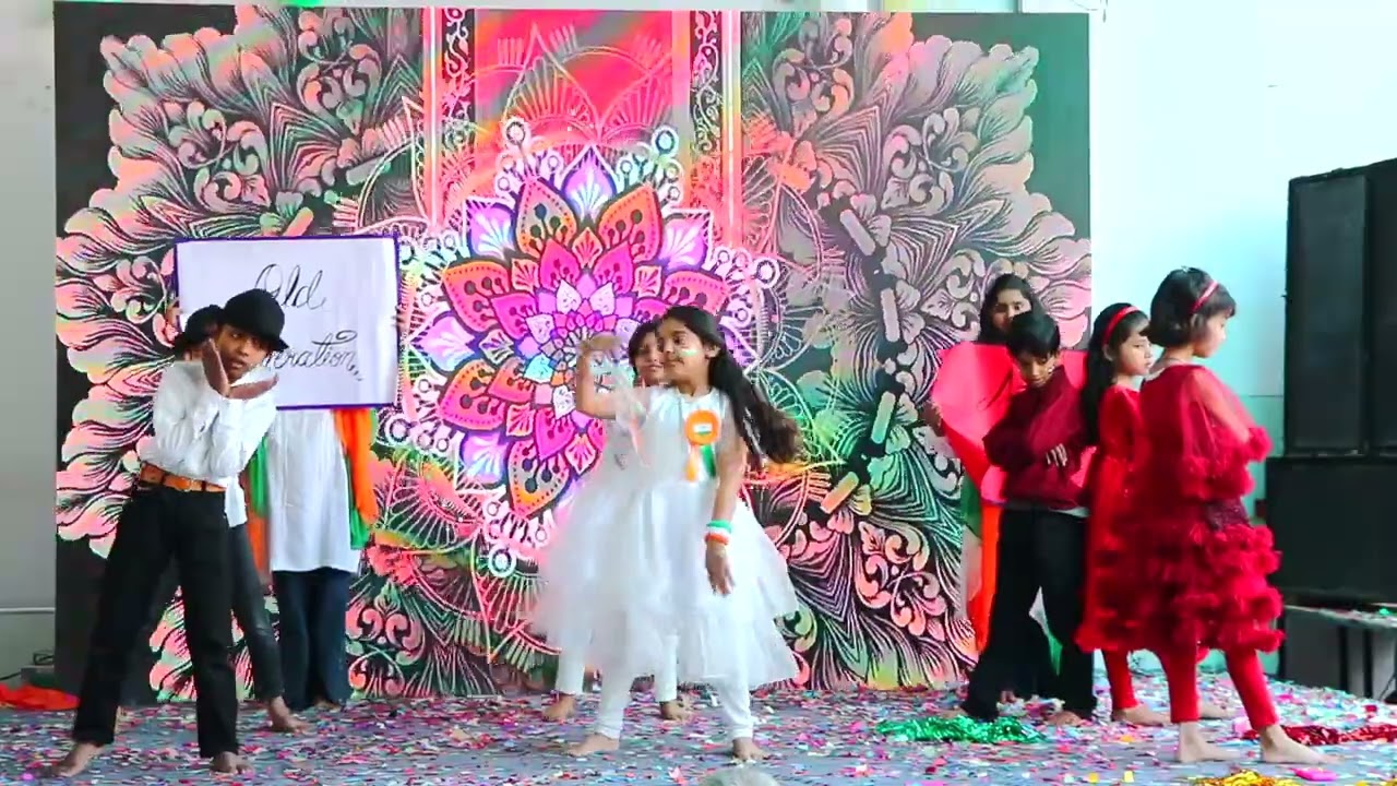New generation vs old generation dance performance 