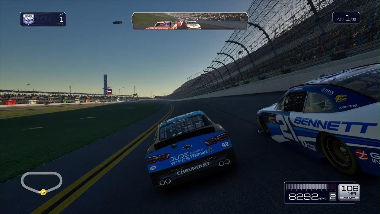 NASCAR 25- Xfinity series season 1 race 1 (United Rentals 300)