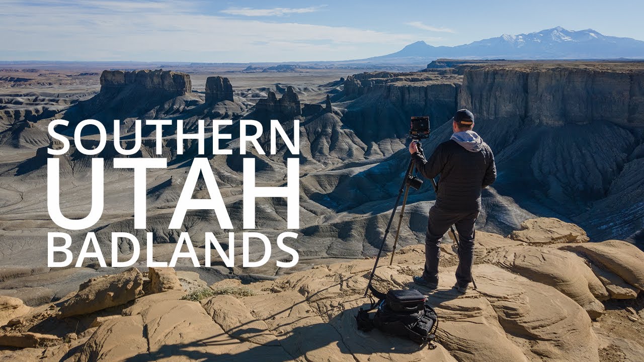 Utah Badlands Compositions on Large Format