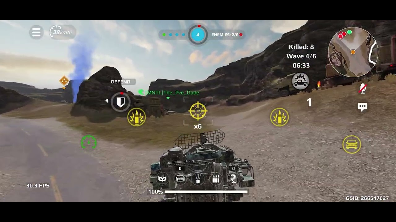Crossout mobile with Fang Zanitous 🐺😎￼