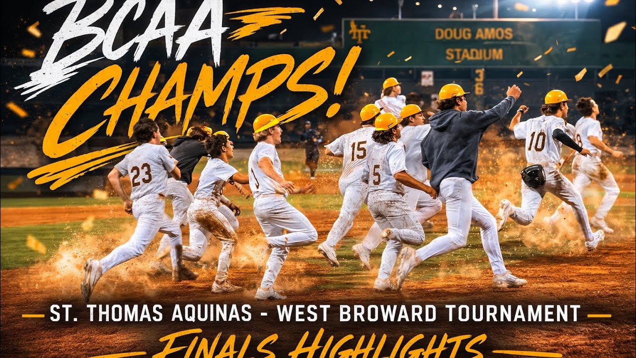 St. Thomas Aquinas walks off West Broward 