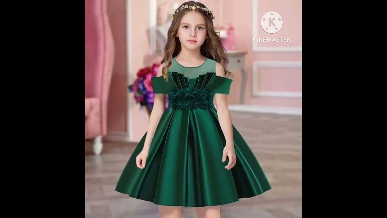 #اجمل #احلى #اشيك فساتين بناتي #الاخضر #وجماله#كاجوال#وسواريه#وكلاسيك#على#الموضه