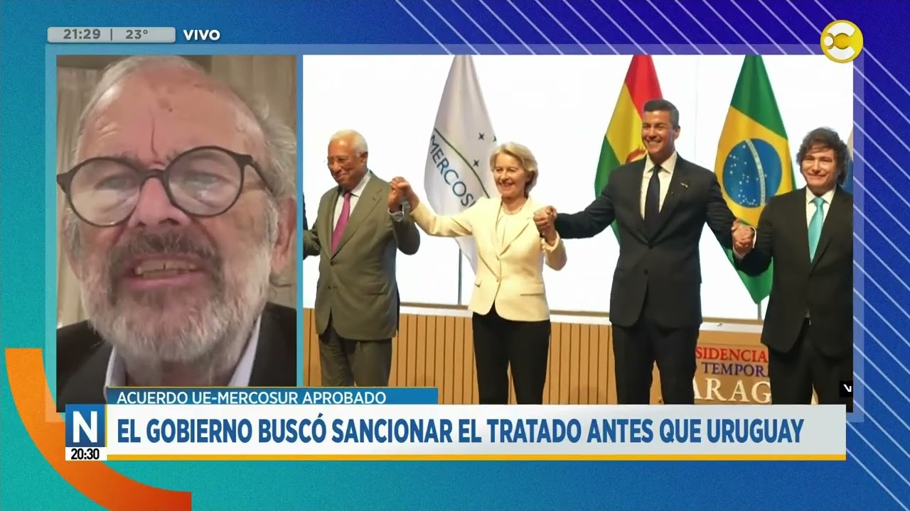Eduardo Amadeo nos habla del acuerdo Mercosur-Unión Europea y la Ley de Glaciares | N20:30 |26-02-26