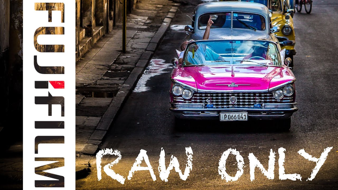 FUJIFILM - RAW Only Setup (shoot to edit)