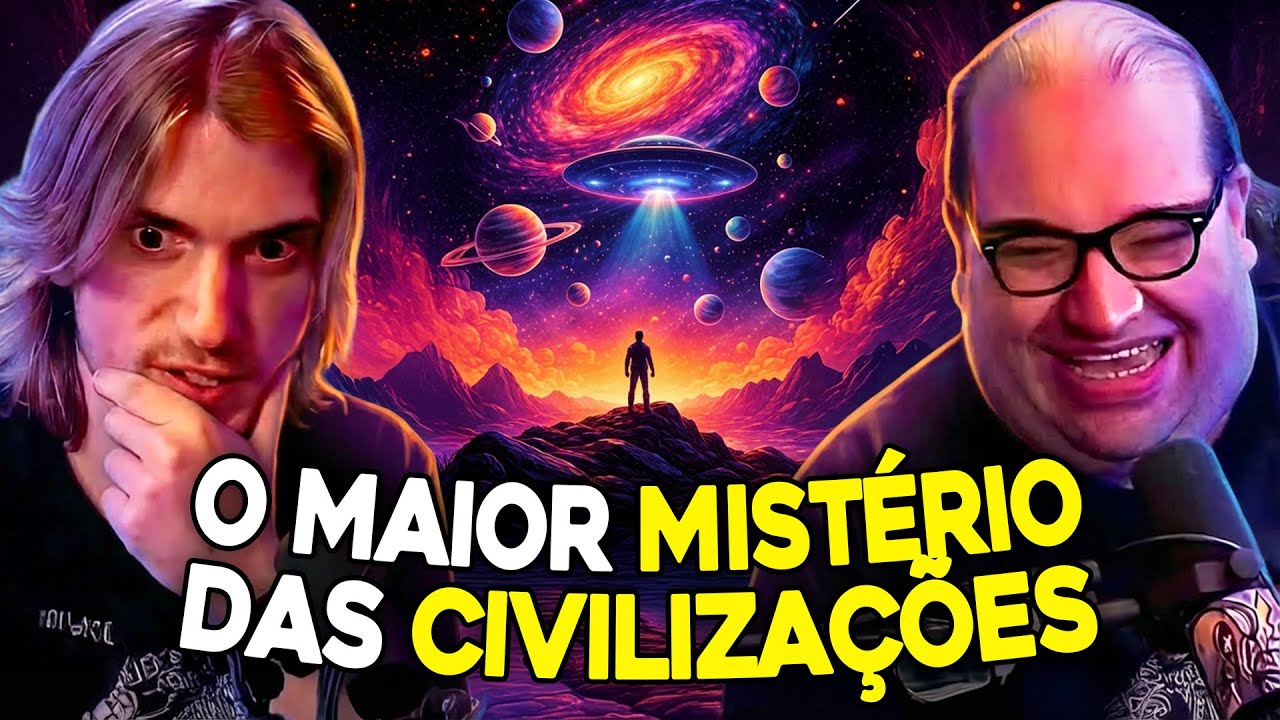 1 HORA de MISTÉRIOS do PARADOXO DE FERMI com Sacani e Pedro Loos para Dormir Melhor