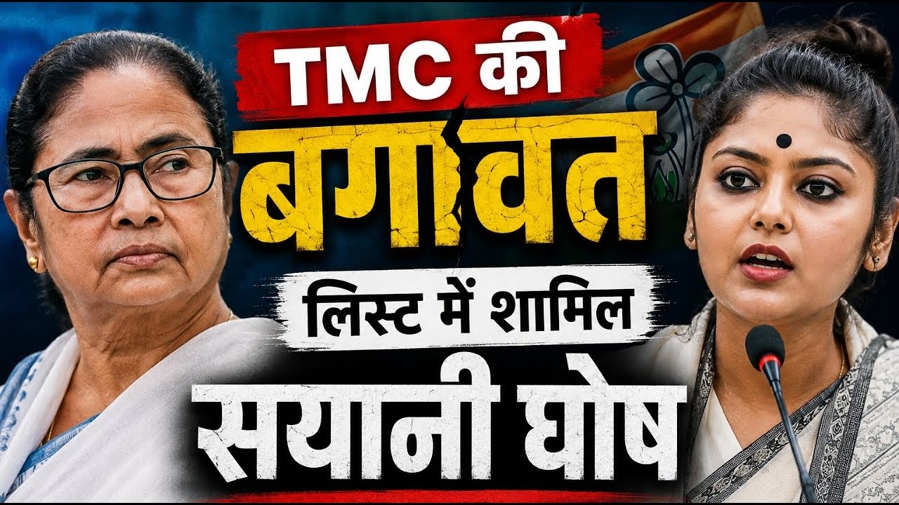 TMC की बगावत लिस्ट में शामिल Saayoni Ghosh !| TMC MP Split News  | Mamata | West Bengal