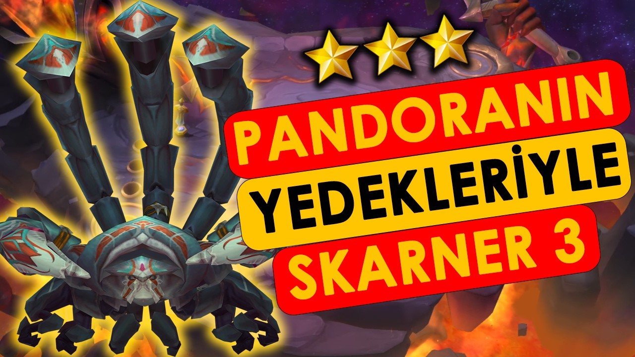 Pandoranın Yedekleriyle Ixtal Skarner 3 | TFT Set 16