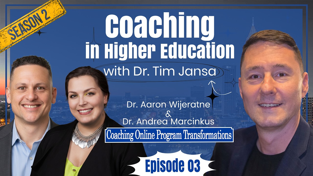 Coaching Online Program Transformations | Drs. Andrea Marcinkus & Aaron Wijeratne – S2 E03