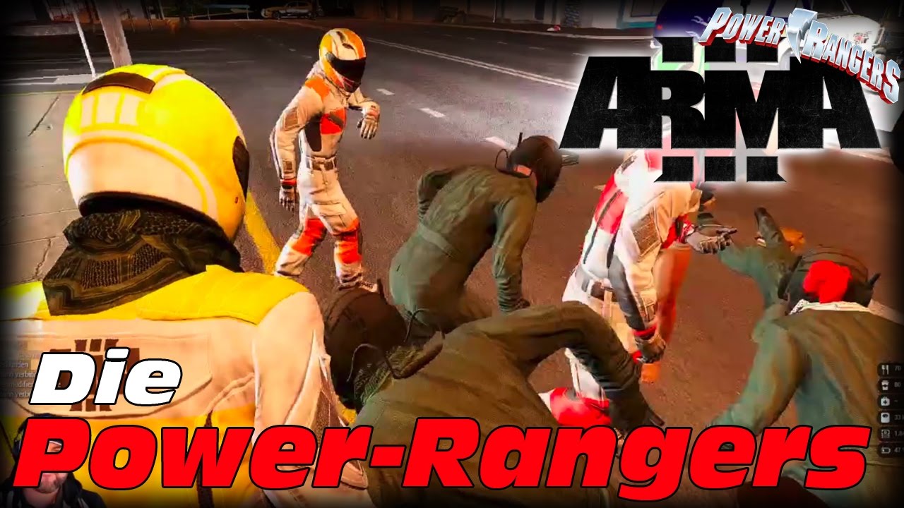 ARMA 3 - KW Tanoa Life - Power Rangers  - Twitch - Klaerwerk