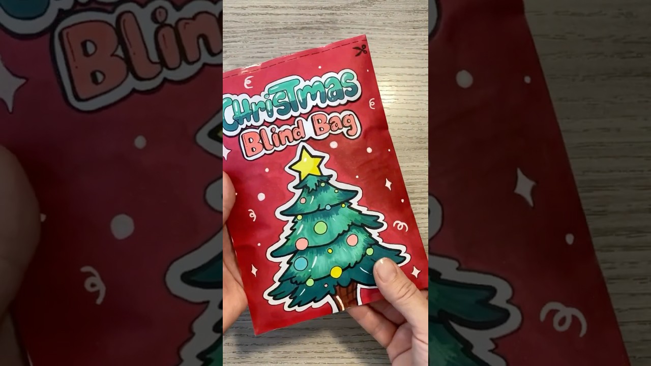 Amazing Christmas Blind Bag opening #blindbag #chrismas #asmr
