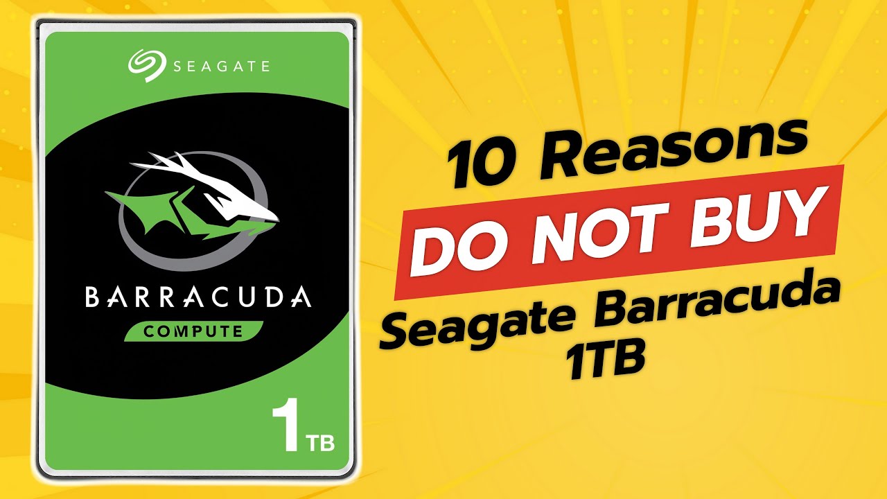 НЕ ПОКУПАЙТЕ Seagate Barracuda 1TB, НЕ ПОСМОТРЕВ ЭТО ВИДЕО! 🚫💔 10 причин почему!