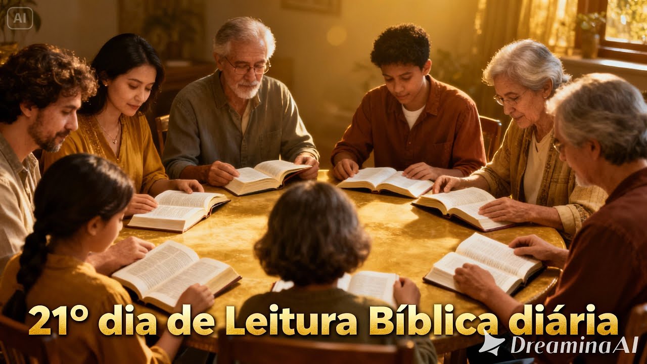 21º DIA DE LEITURA BÍBLICA DIÁRIA 21/365 2026