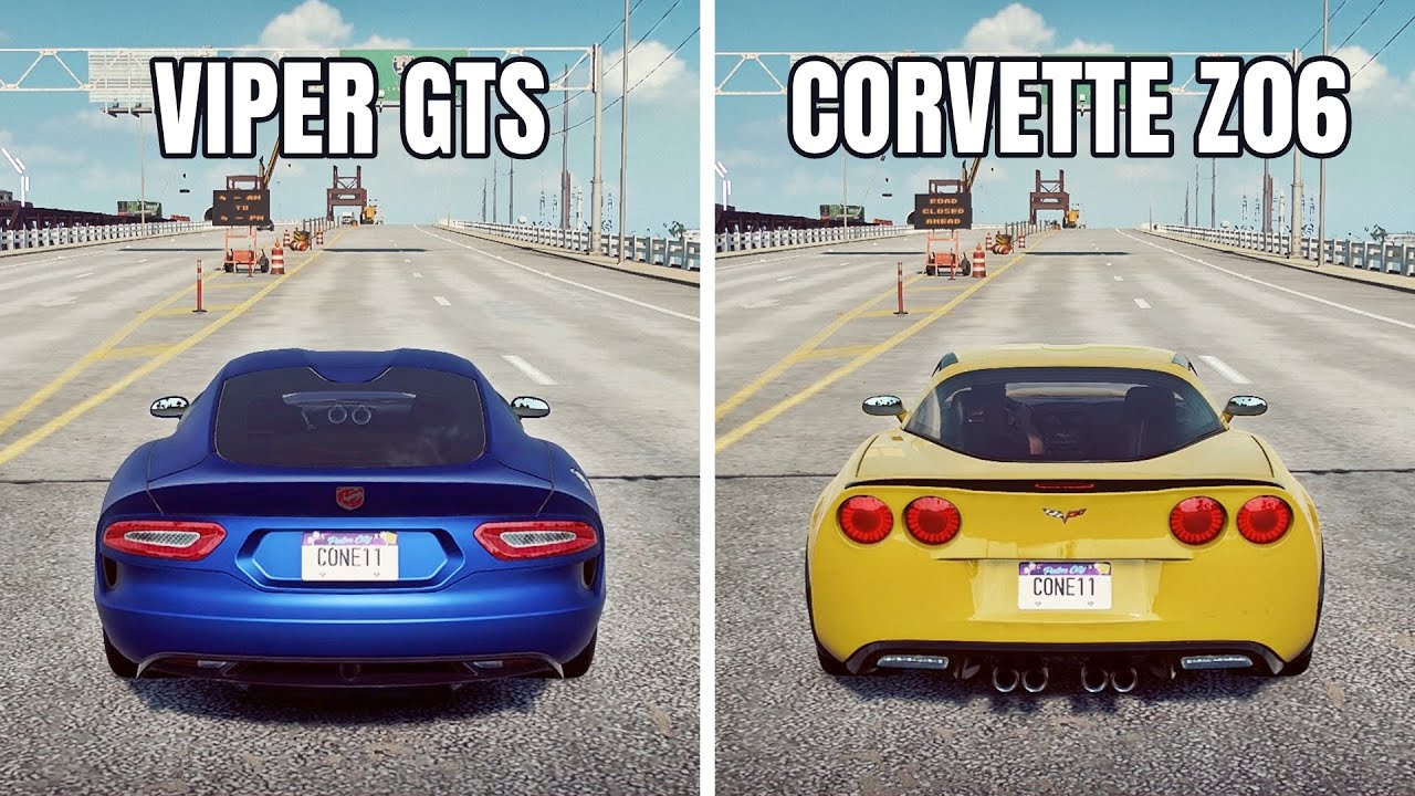 NFS Heat: VIPER GTS VS CORVETTE Z06 (WHICH IS FASTEST?)