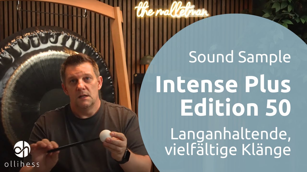 Gongreiber Intense Plus 50 für enorm facettenreiches Klangspiel | ollihess