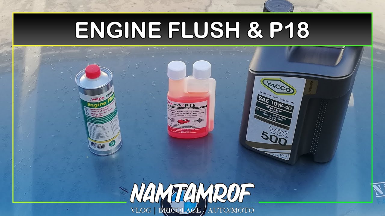 MECARUN Engine Flush & P18 💫 VIDANGE BMW E36 325 TDSA