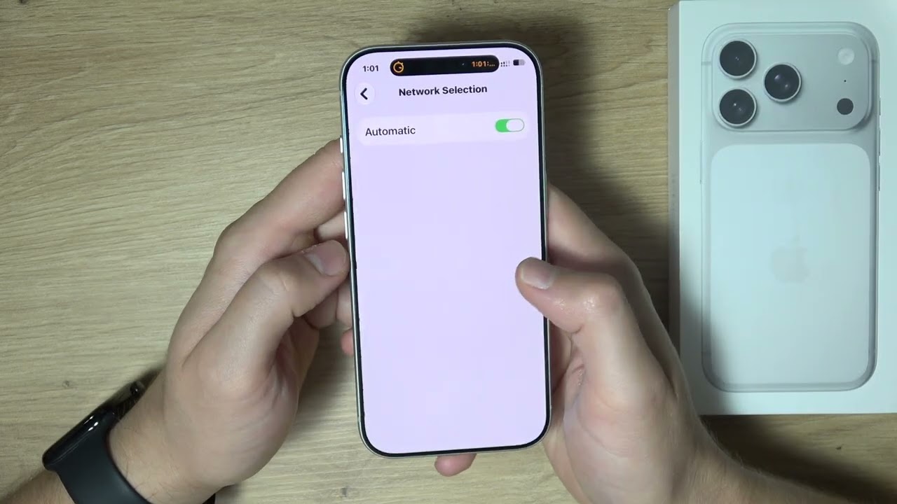 How to Select a Network Operator Manually on iPhone 18 Pro Max