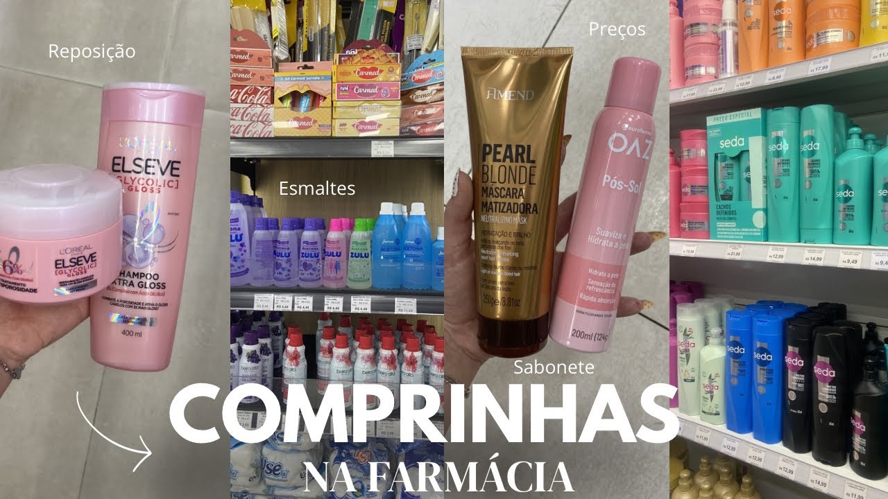 COMPRINHAS NA FARMÁCIA,ELSEVE GLYCOLIC,MONANGE,LUX,SABONETE ÍNTIMO,PREÇOS,VENUS,REVIEW,MAKES