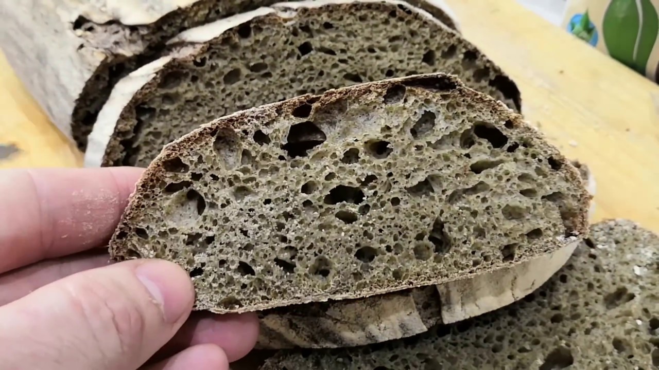 Как сделать Хлеб на Закваске в домашних условиях / ХЛЕБ ИЗ КОНОПЛИ  (Canabis bread)