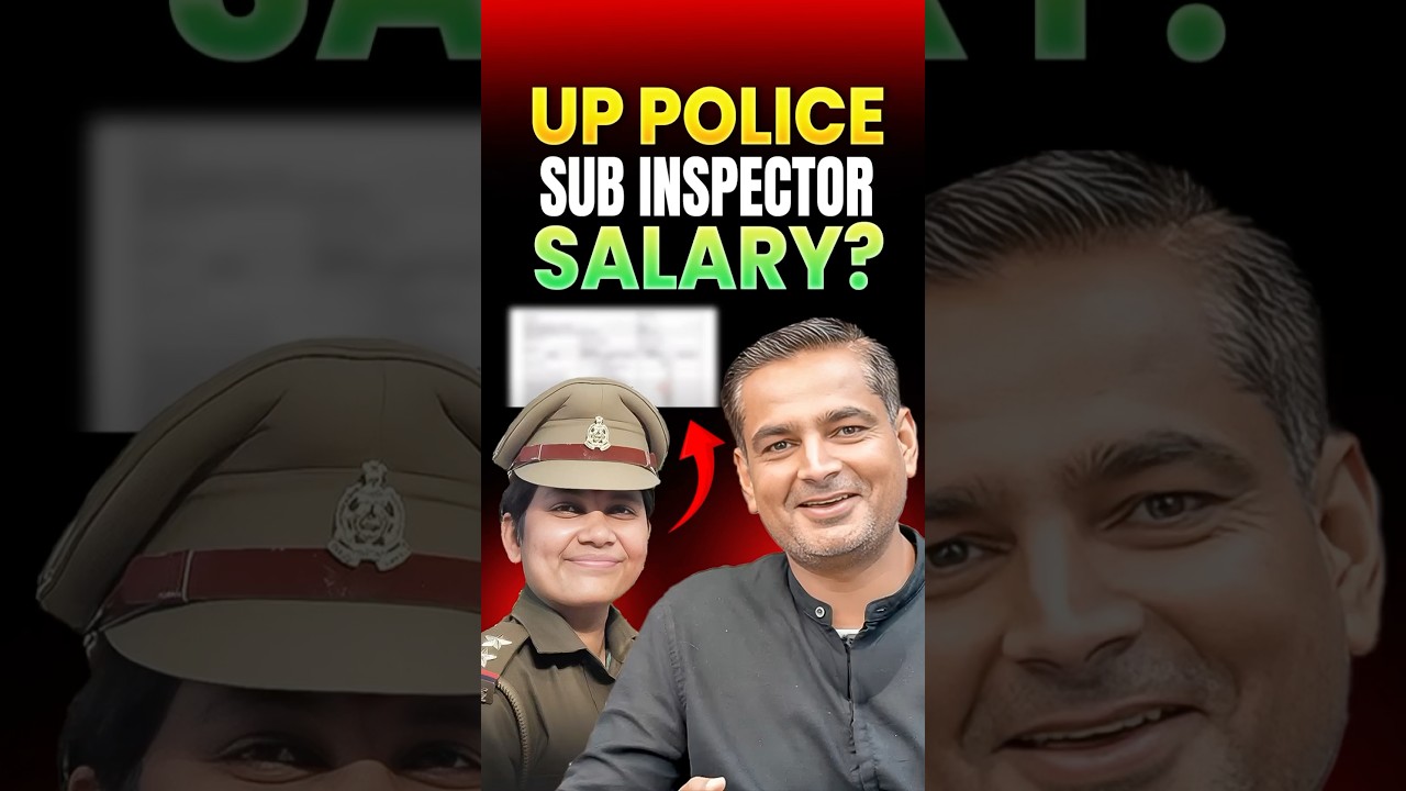 UP Police Sub Inspector Salary Revealed! Kajal Bhardwaj UP SI | Rakesh Sir #upsi