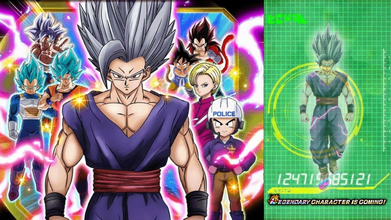 JE LE VEUX ... INVOCATIONS NEW GOHAN BEAST LR 9 ANS - DOKKAN BATTLE JAP