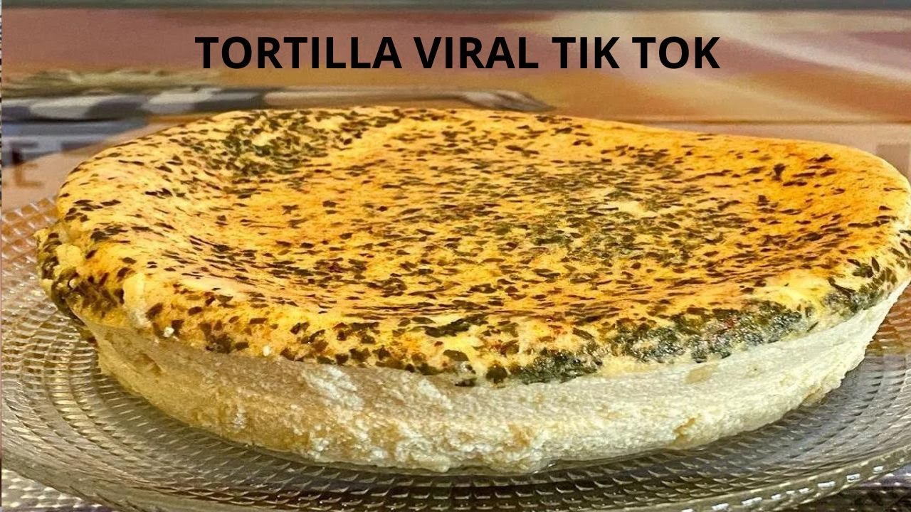 TORTILLA 🥚 VIRAL TIKTOK CON ROBOT MAMBO!! DOS INGREDIENTES!!😋😋🍽️