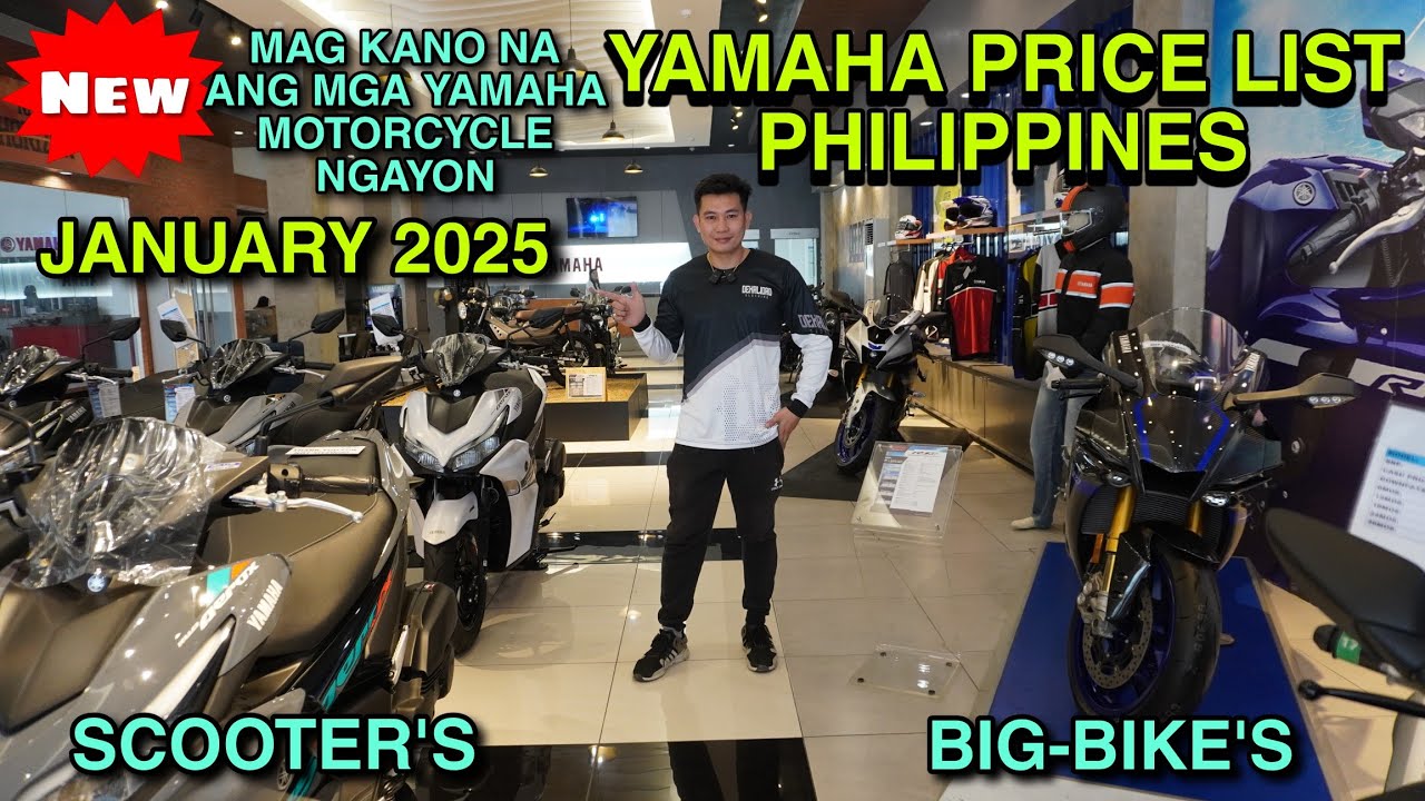 YAMAHA PRICE PHILIPPINES JANUARY 2025