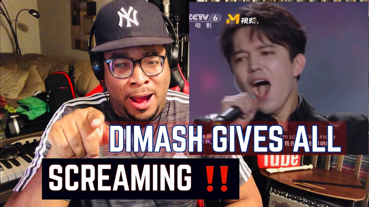 Dimash - Screaming | Beijing 2021- (REACTION) HE GIVES ALL