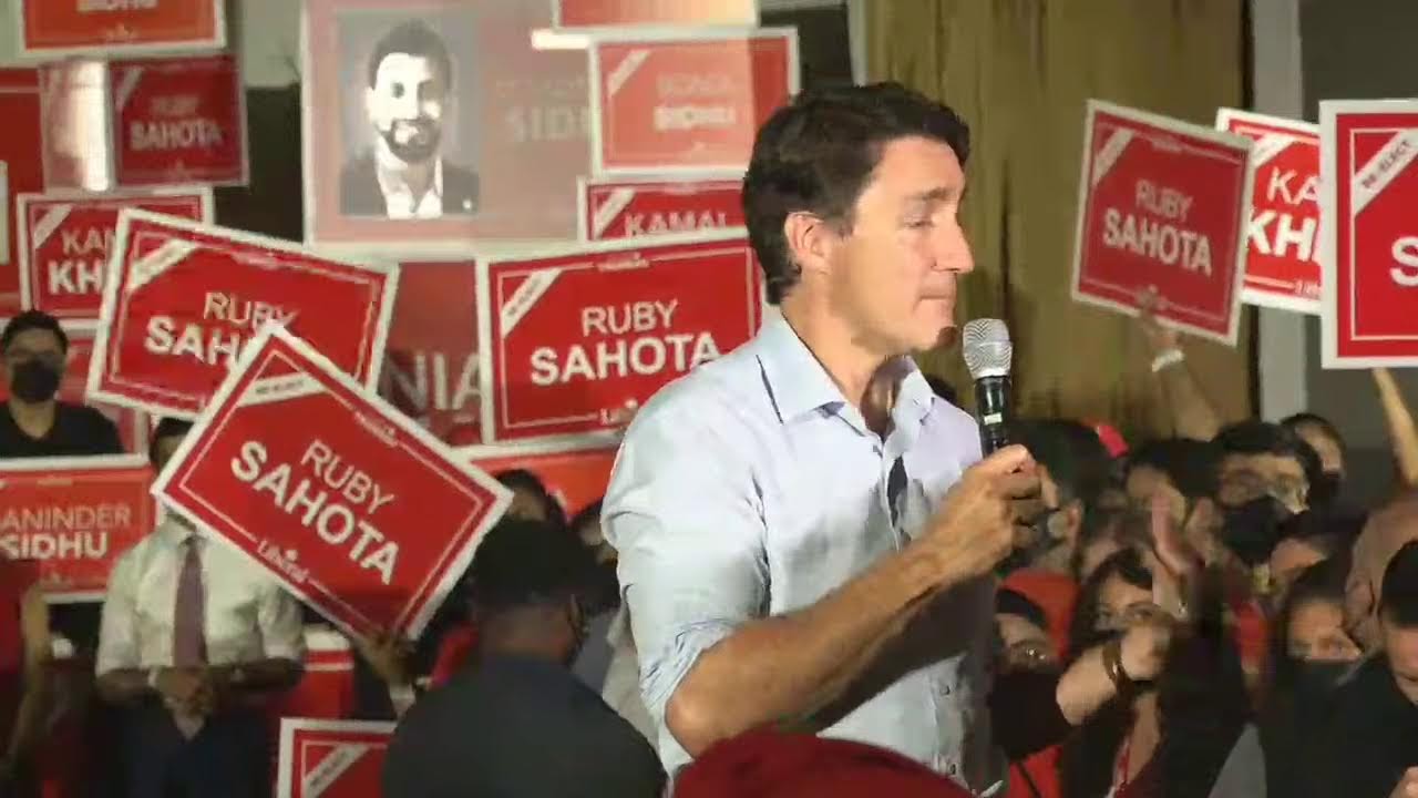 Justin Trudeau live in Brampton || Parvasi Media Group