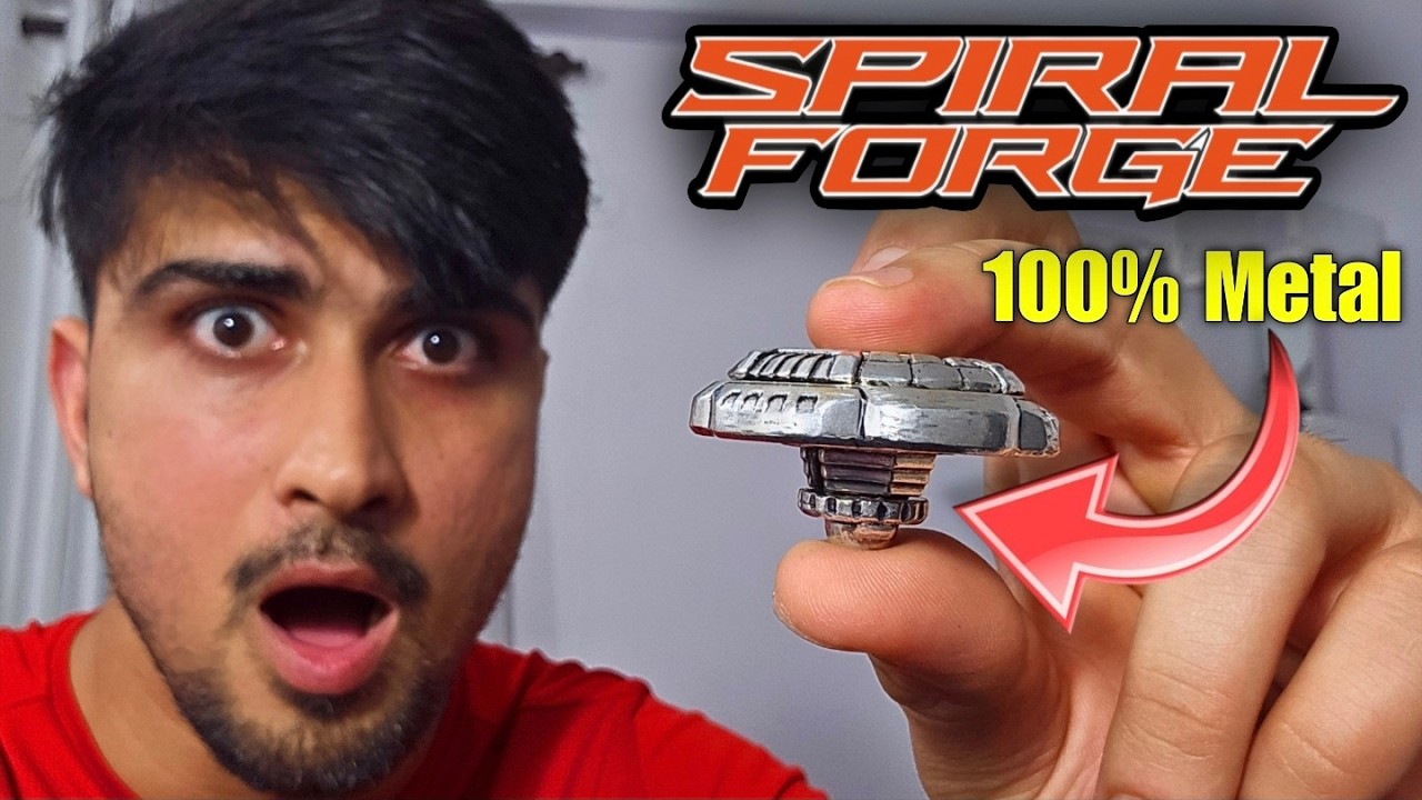 FULL METAL BEYBLADE MADE IN INDIA | Spiral Forge Is Future Of Full Metal Beyblades
