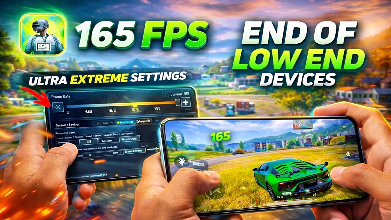 165 FPS in BGMI & PUBG?! 😱 Low-End Phones Are FINALLY Saved!