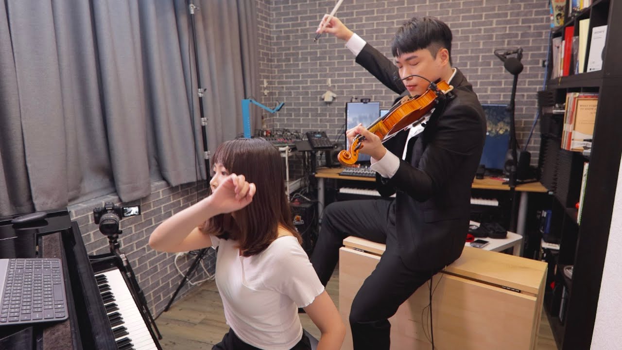 《大黃蜂的飛行》鋼琴+小提琴版 feat. @BoyViolin