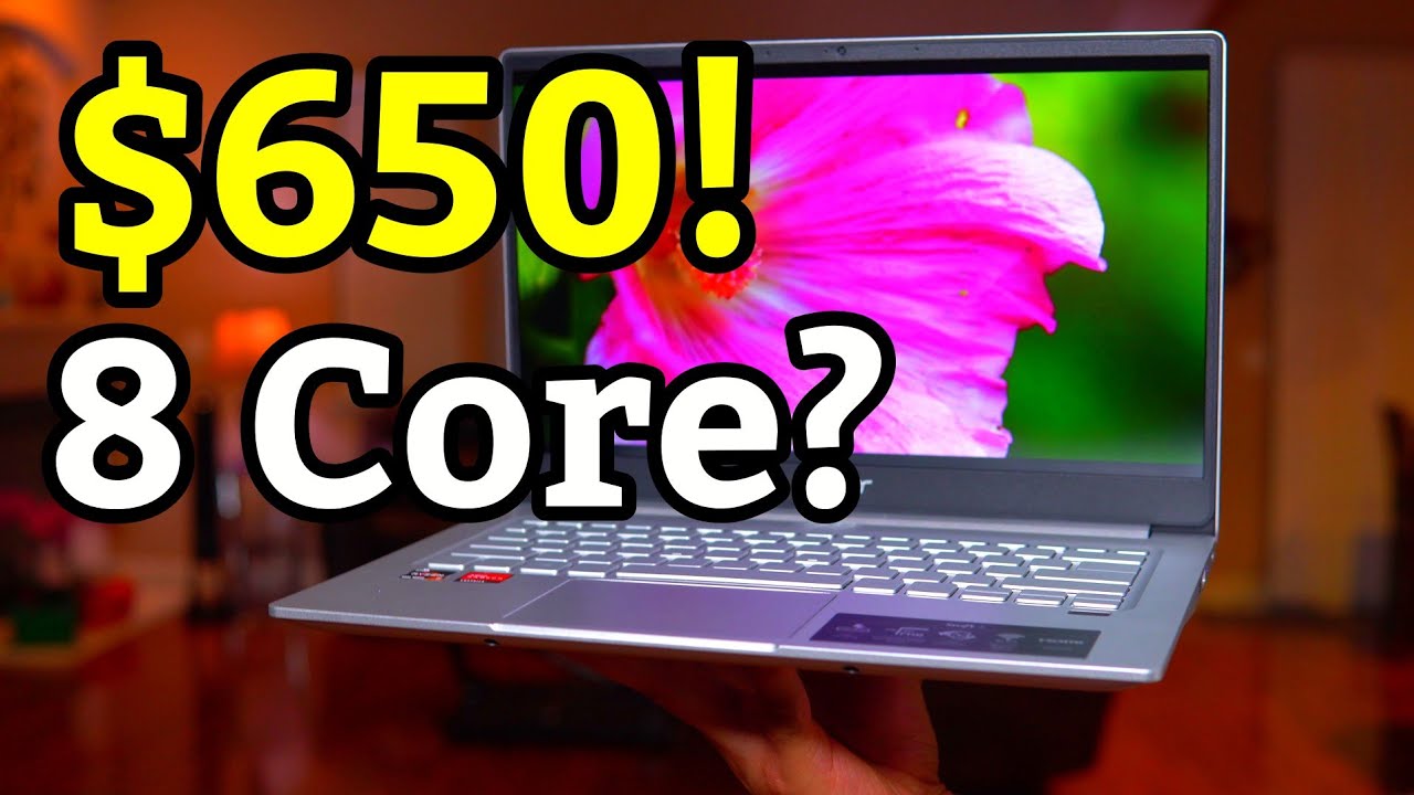 Review: Acer Swift 3 with Ryzen 7 4700U 8-Core laptop for $650. Octa-Core Monster (SF314-42-R9YN)