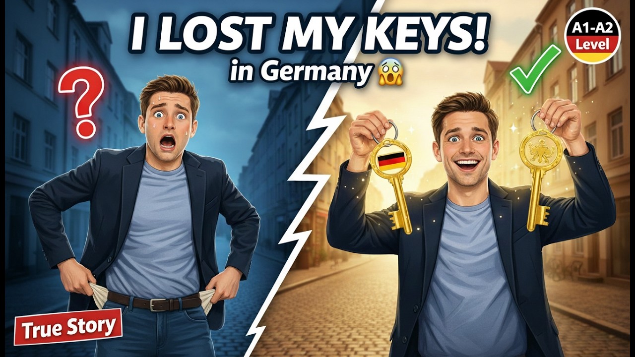 I Lost My Keys in Germany! What I Learned About Asking for Help | GermanChatsEasy