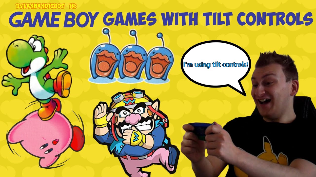 Game Boy Games with Tilt Controls - DylanBandicoot