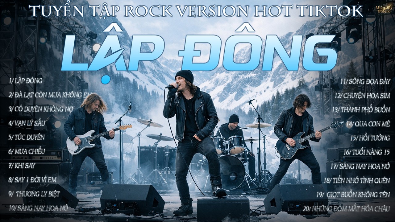 Nghe Là Nghiện | LẬP ĐÔNG - ROCK VERSIONS | RÔ TI -Trời vội làm gió lập đông lá kia thay màu ...