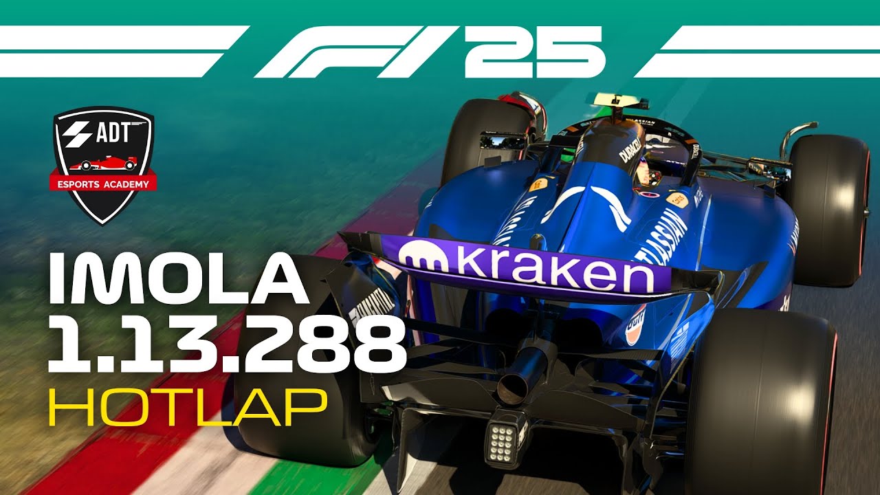 F1 25: IMOLA Esports Hotlap + Track Guide 🔊 (1:13.288) &ndash; Daniele Haddad #f125 #f125hotlap