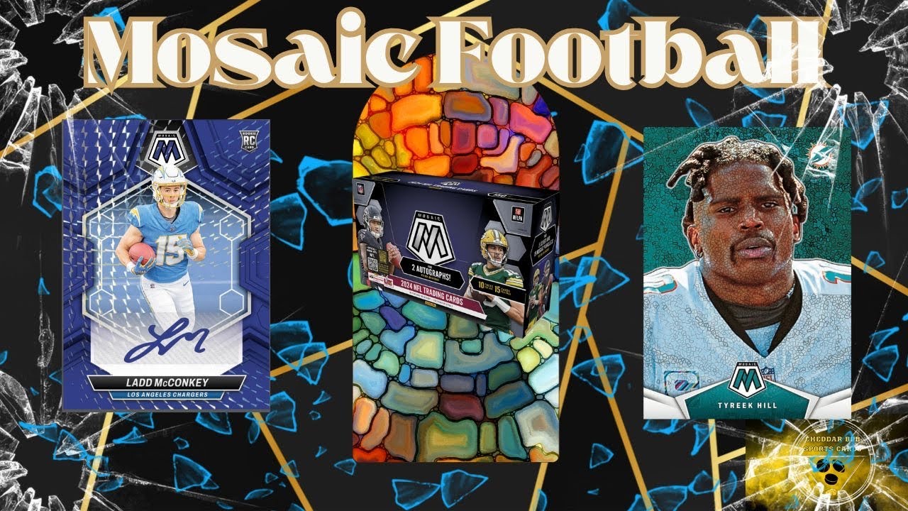 🏈Product Review!🏈 2024 Mosaic Football Hobby Box! - 2 Autographs!