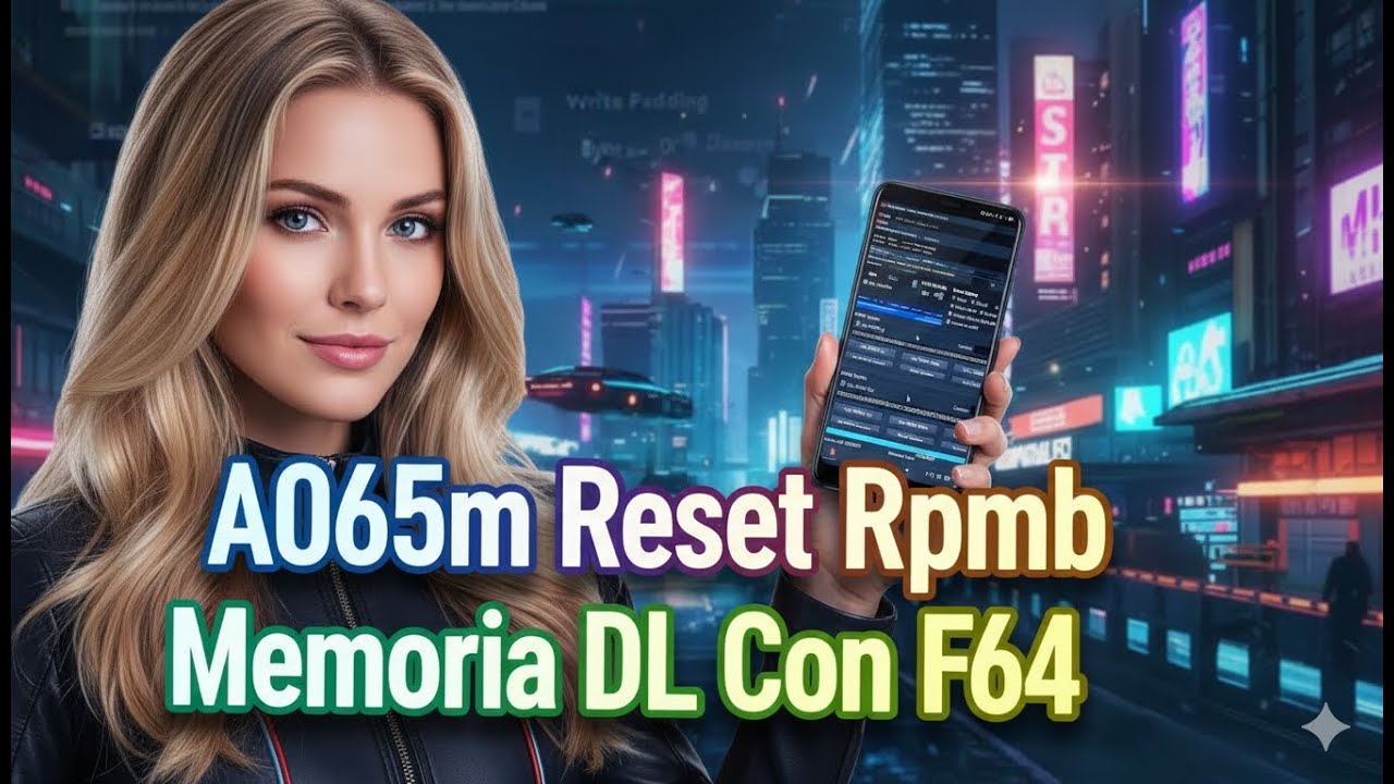A065M RESET RPMB MEMORIA DL CON F64 EXPLICADO