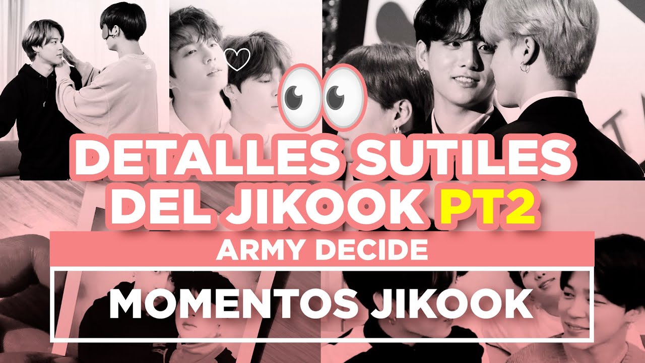 JIKOOK - DETALLES SUTILES + DATOS CURIOSOS | PARTE 2 (Cecilia Kookmin)