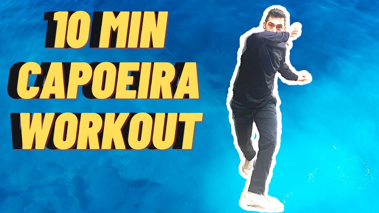10-Minute Capoeira Workout at Home for Beginners | Simple Capoeira Moves