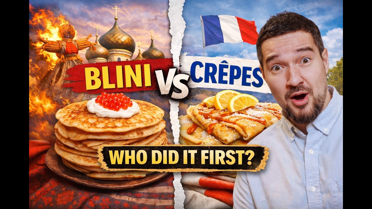 Blini vs Crêpes: The Pancake War Nobody Talks About | History & Recipe