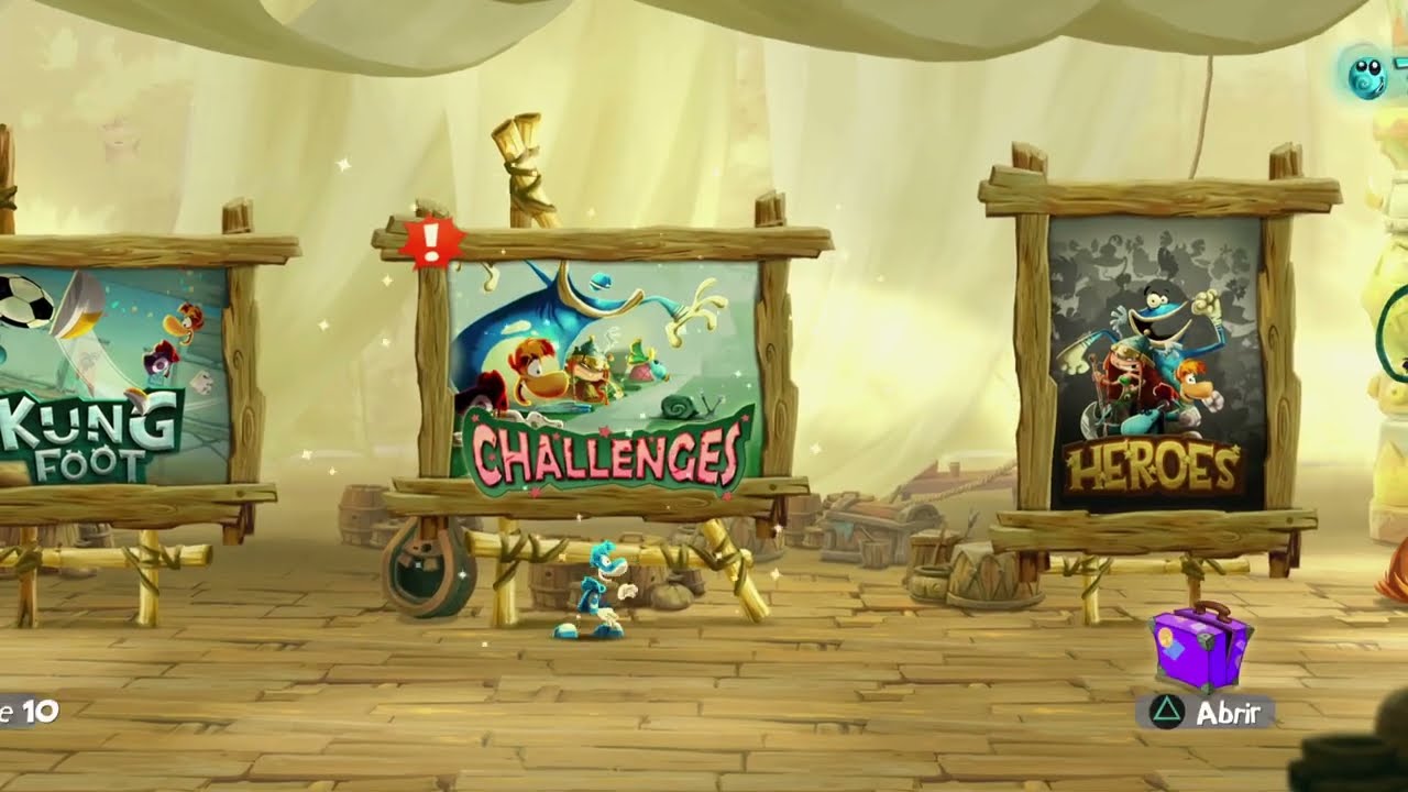 Rayman Legends bug do pulo infinito