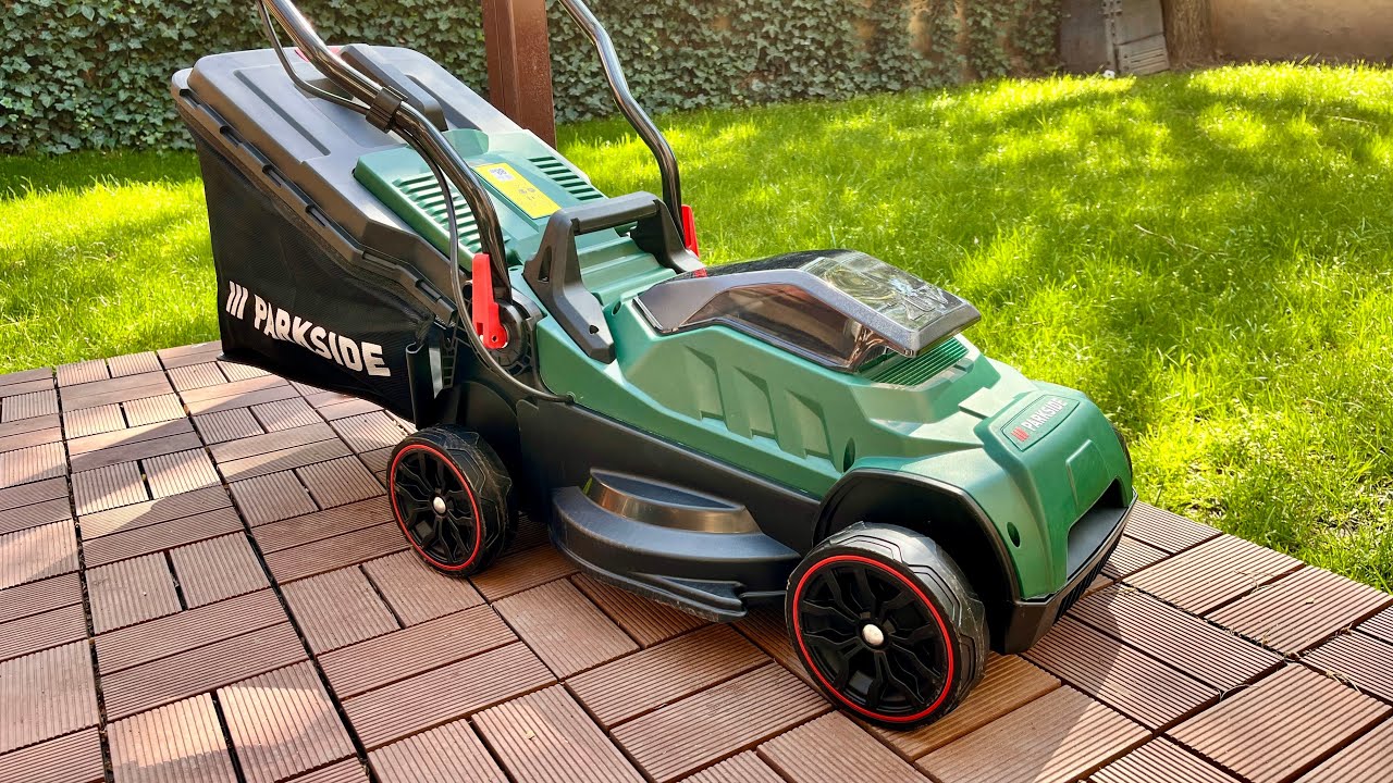 Parkside akkus fűnyíró 465839 - Lidl Cordless Lawn Mower