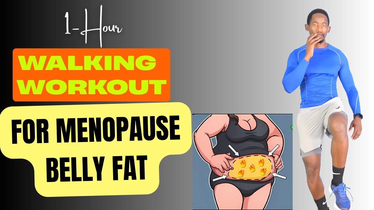1-HOUR Walking Workout to Lose Menopausal Belly Fat Faster