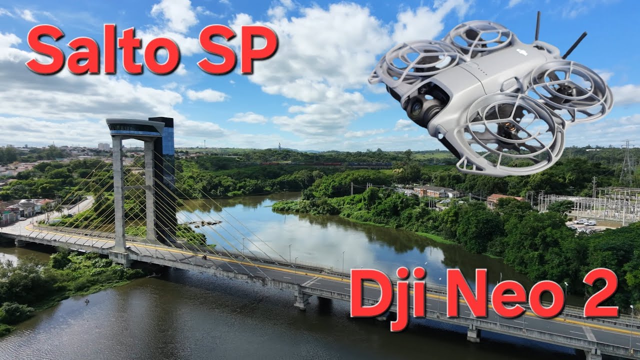 IMAGENS INCRÍVEIS DE SALTO SP | DJI NEO 2 NO AR!