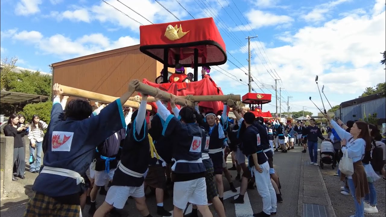令和6年度 吉原祭 本祭 新濱組 御渡り① 2024.10.20