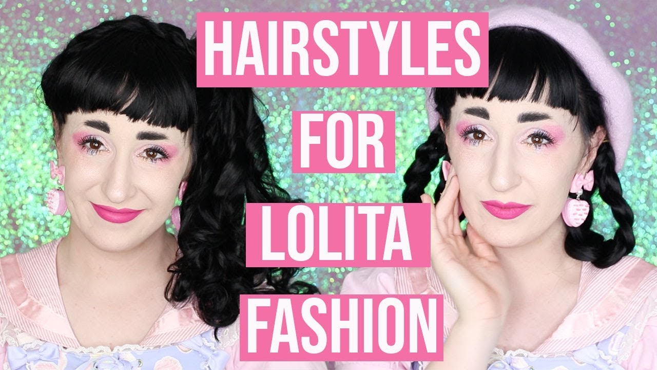 Hairstyles for lolita using my own hair